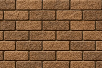 Fototapeta premium Earth-toned brick flooring designed for residential and commercial interiors, also used in stone wall accents or backgrounds.