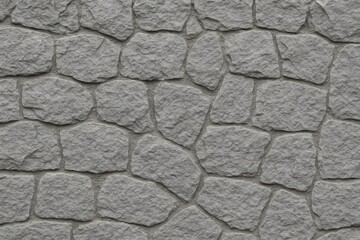 Contemporary gray decorative wall featuring a textured cracked stone pattern