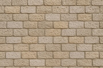 Fototapeta premium Continuous stone brick wall pattern and surface design