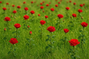 Obraz premium My hometown's vibrant spring blossoms