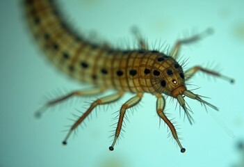 Close-Up of an Intricate Insect with Detail and Clarity