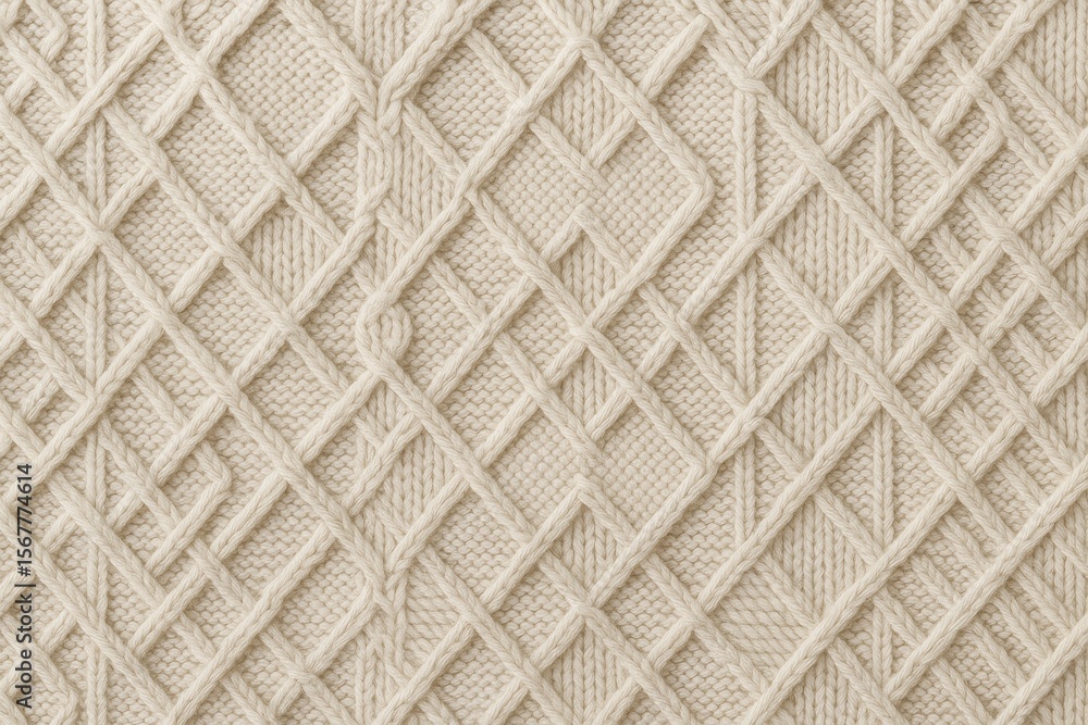 Poster unique abstract knitted texture as a background pattern