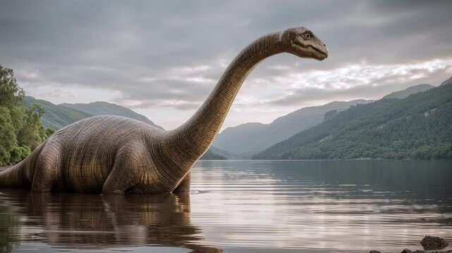 Nessie, das Monster von Loch Ness, Generative AI