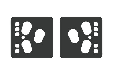 Modern Vector Silhouette Icon Set Featuring Unique Circuit Board Patterns for Graphic Design, Digital Art, and Tech Projects