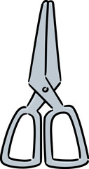 Illustration of scissors
