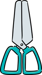 Illustration of scissors
