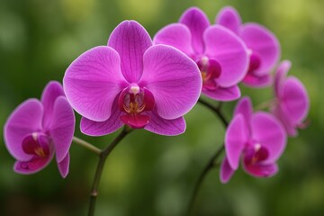 The violet moon orchid blossom