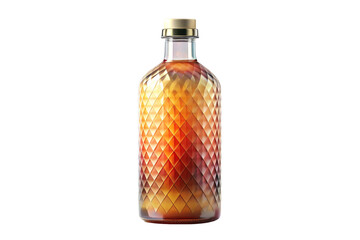 3D Rendering of beautiful, trending and realistic Bottle with white background