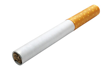3D Rendering of beautiful, trending and realistic Cigarette with white background