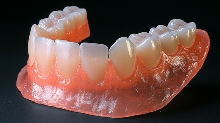 Realistic Model of Human Upper Teeth and Gums