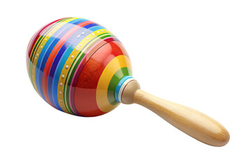 3D Rendering of beautiful, trending and realistic Maraca with white background