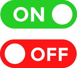 power off on icon set. power buttons. Start power sign. Switch on switch off icon