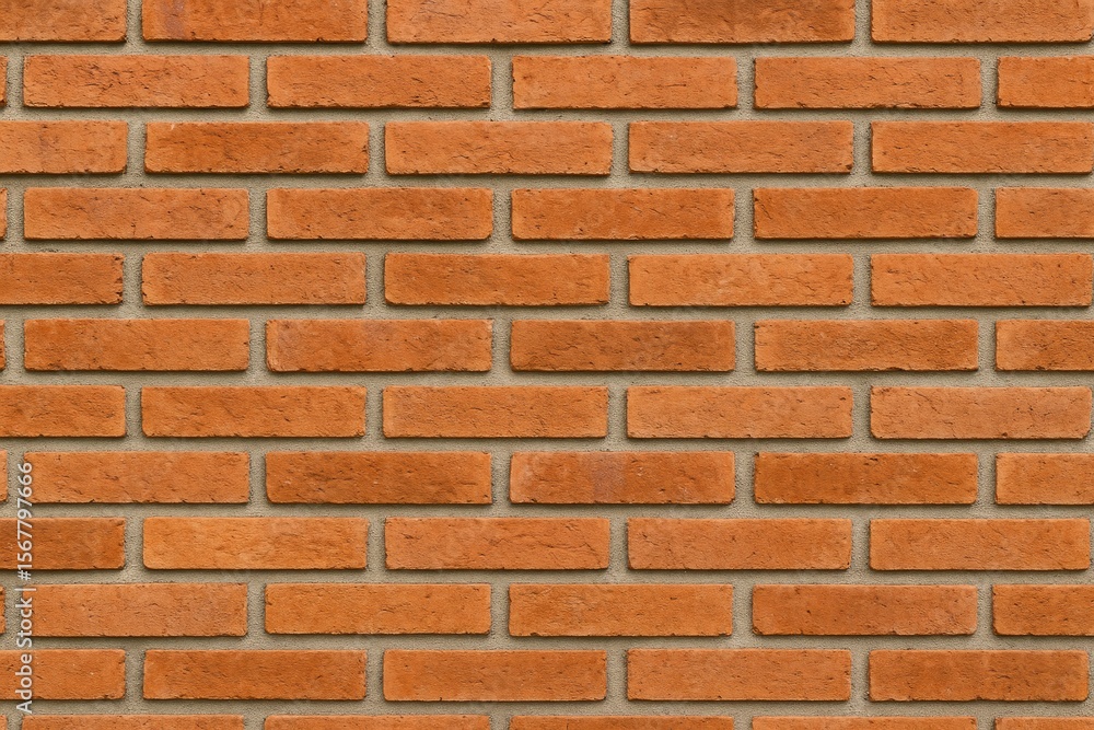 Poster design featuring a brick block texture as background