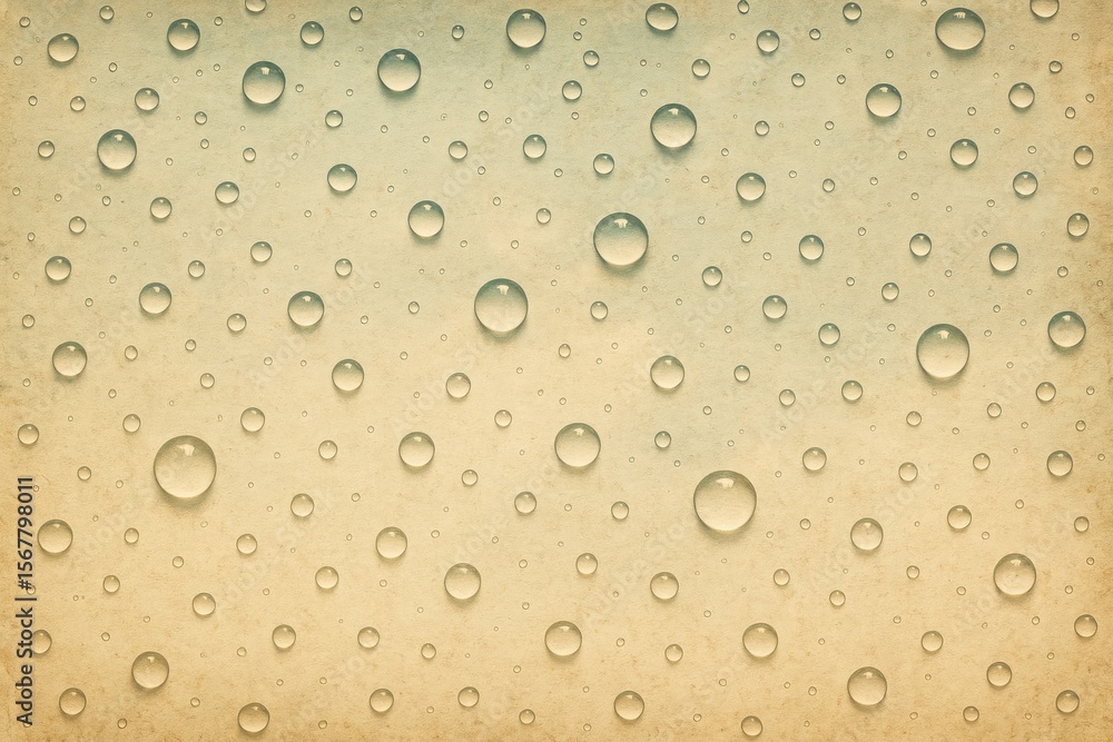 Poster retro bubble pattern with a classic background