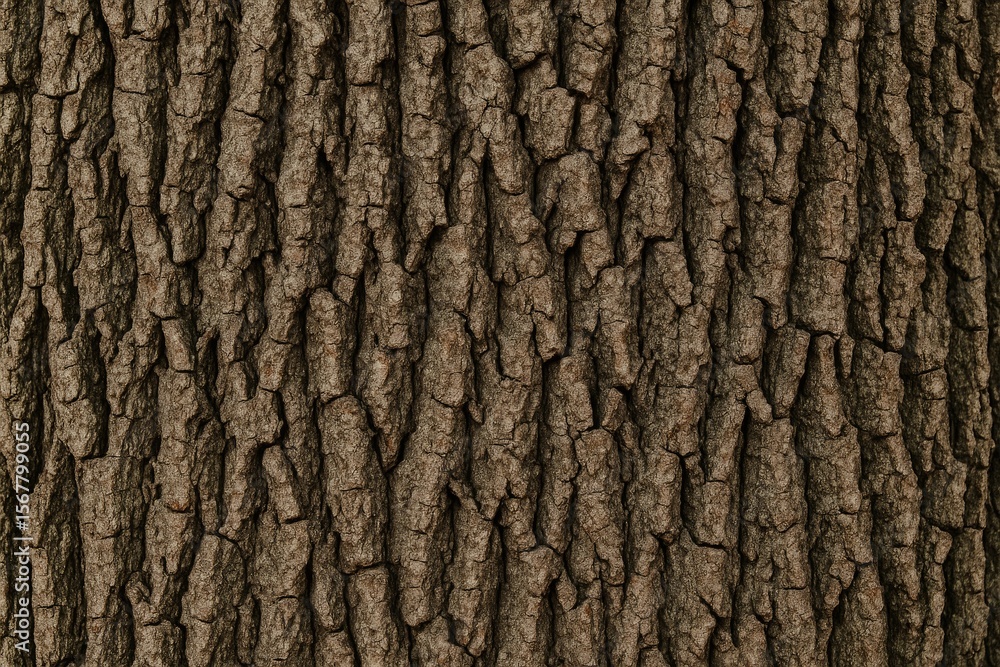 Aufkleber unique patterns of tree bark surface