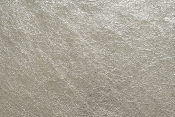 Delicate silver leaf sheet with a reflective, textured surface