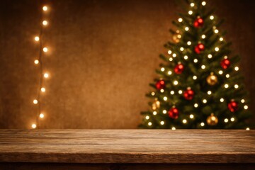 Holiday season and open workspace area