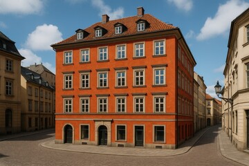 Fototapeta premium A structure designed for occupancy or use