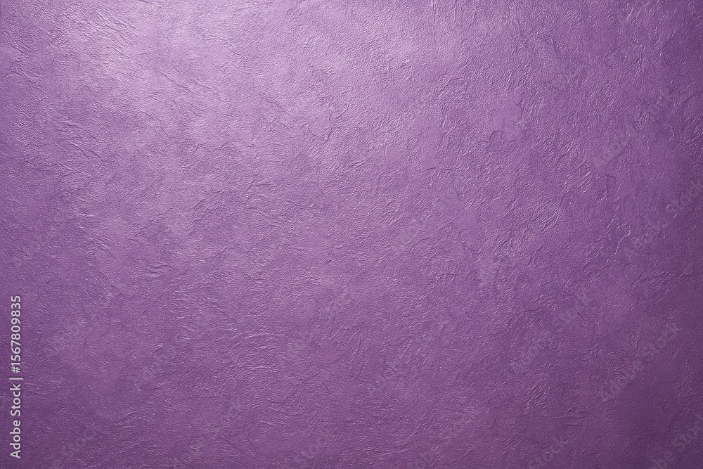 Poster elegant violet stucco finish with glossy paint and gradient background in vertical layout