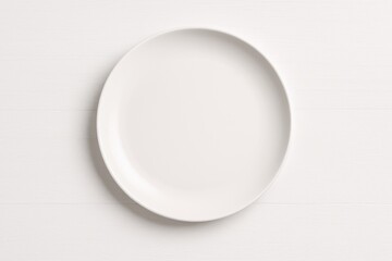 Elegant white ceramic dishware for versatile use