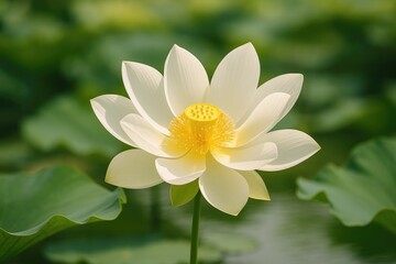 Stunning Lotus Blossom Backdrop Representing Nature's Beauty