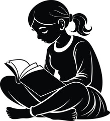 A minimalist collection of illustrations depicting open books, emphasizing the simple act and joy of reading