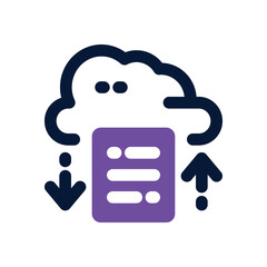 migration duotone icon. Sleek and modern vector icon for websites, mobile apps, marketing materials, and corporate design. Fully scalable and ready to use.