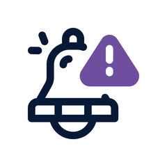 alert duotone icon. Sleek and modern vector icon for websites, mobile apps, marketing materials, and corporate design. Fully scalable and ready to use.
