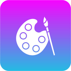 Paint palette Icon