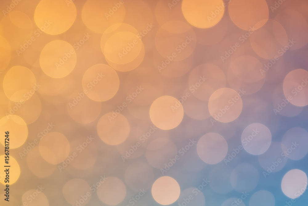 Poster abstract bokeh design for backgrounds
