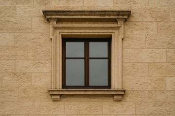 Fototapeta premium A historic structure featuring a rectangular wall opening