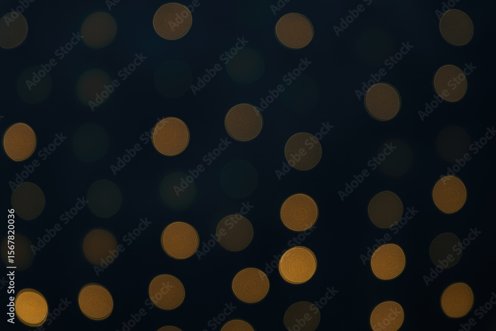 Poster elegant abstract background with golden bokeh effects