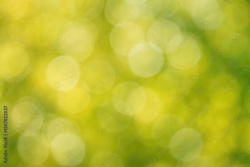 Poster abstract backdrop featuring bokeh circles for visual enhancement