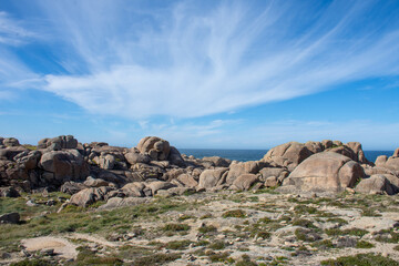 Obraz premium Camino dos Faros, Costa de muerte, Galicia