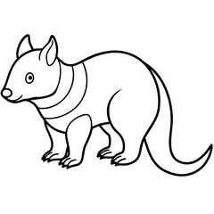 Zorilla Sketch Style Vector Icon