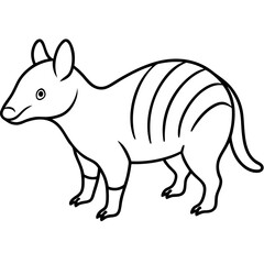 Zorilla Sketch Style Vector Icon