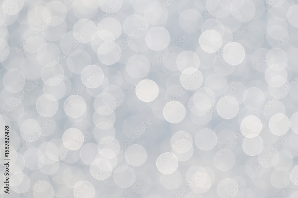 Poster abstract backdrop featuring bokeh circles for background use