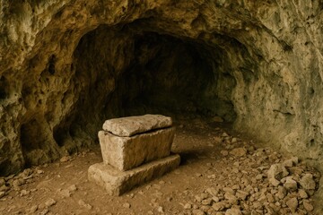 Ancient tomb hidden within a cave on Lamanok Island, located in Anda, Bohol