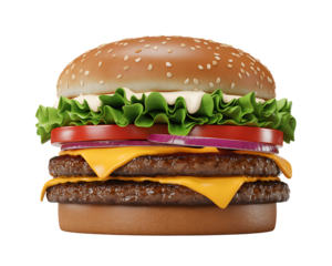 Juicy Double Cheeseburger A Delicious Culinary Delight