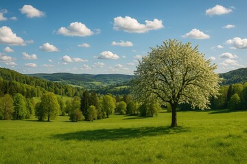 Naklejka premium Stunning scenery in southwestern Germany