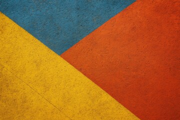 Vibrant abstract background featuring colorful lines on a concrete surface