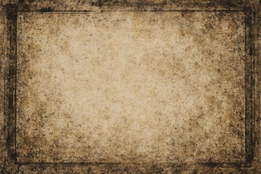 Textured grunge background with decorative border frame