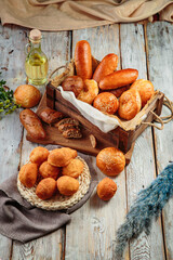 hot pastries with thin dough