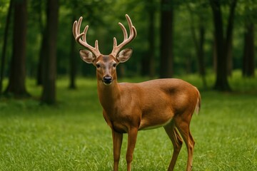 Forest deer photography collection