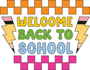 Welcome back to school Svg