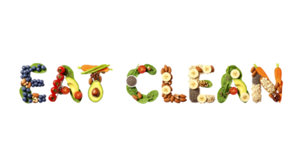 Eat Clean: A Vibrant Guide to Healthy Eating with Delicious Fruits, Vegetables, and Nuts