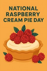 Celebrate the Sweetness of Raspberry Cream Pie Day