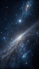 Cosmic View of a Star-Filled Galaxy with Sparkling Star Clusters