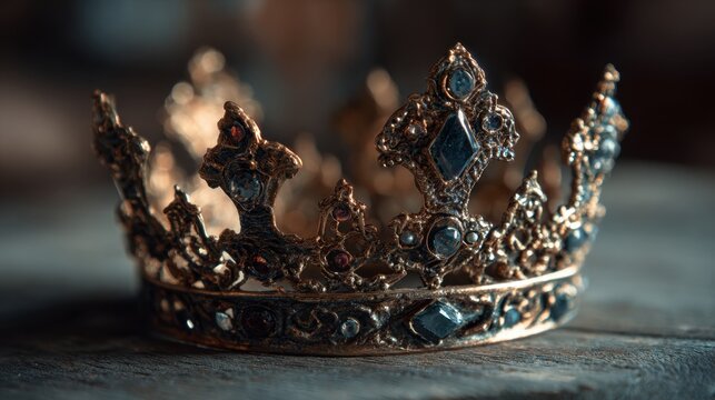 This power flows from ancestry, granting ruling rights based on family ties rather than election or merit.
