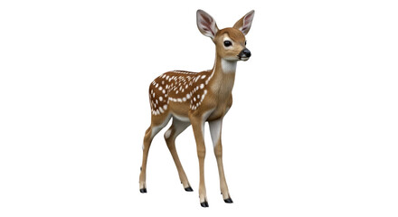 Fototapeta premium Adorable Fawn: A Captivating Wildlife Image